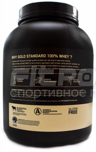 Optimum Nutrition 100% Whey Gold Standard Naturally Flavored 4.8 lb 2180 г фото 3